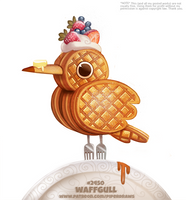 Daily Paint 2450. Waffgull