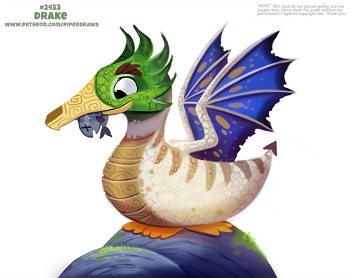 Daily Paint 2453. Drake