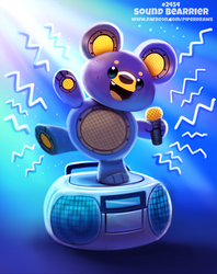 Daily Paint 2454. Sound Bearrier