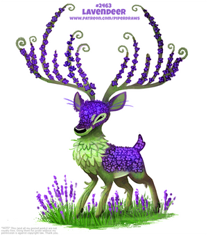 Daily Paint 2464. Lavendeer