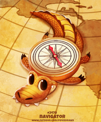 Daily Paint 2470. Navigator