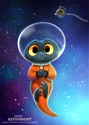 Daily Paint 2480. Astronewt