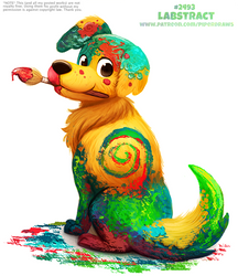 Daily Paint 2493. Labstract