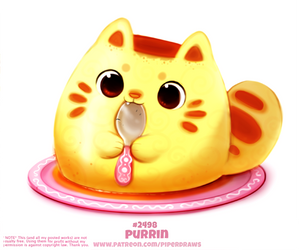 Daily Paint 2498. Purrin