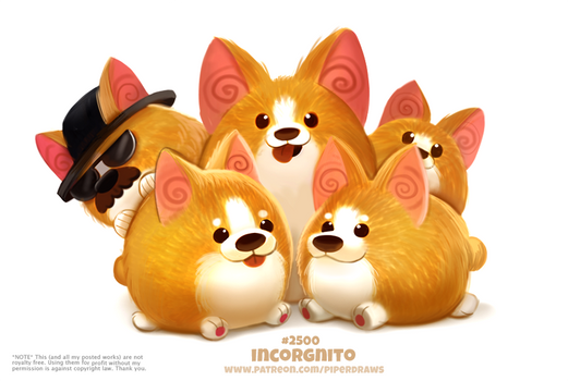 Daily Paint 2501. Incorgnito