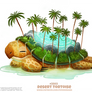 Daily Paint 2502. Desert Tortoise