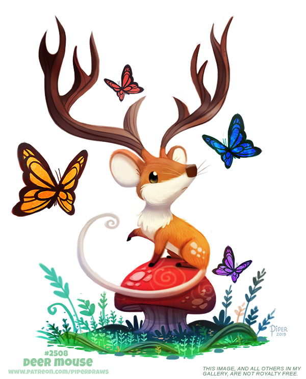 2508. Deer Mouse - Word Play by Cryptid-Creations on DeviantArt