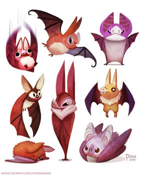#2531. Bats - Designs