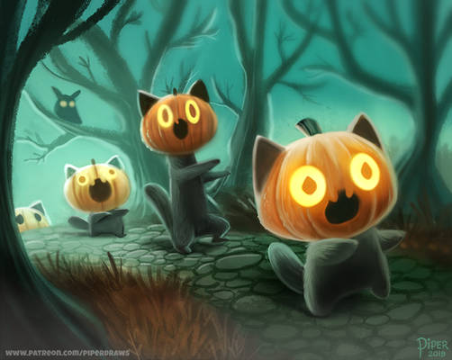 #2533. Halloween March - Illustration