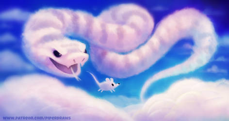 #2601. Cloud Chase - Illustration