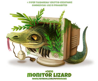 #2610. Monitor Lizard - Word Play