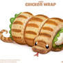 #2820. Chicken Wrap - Word Play