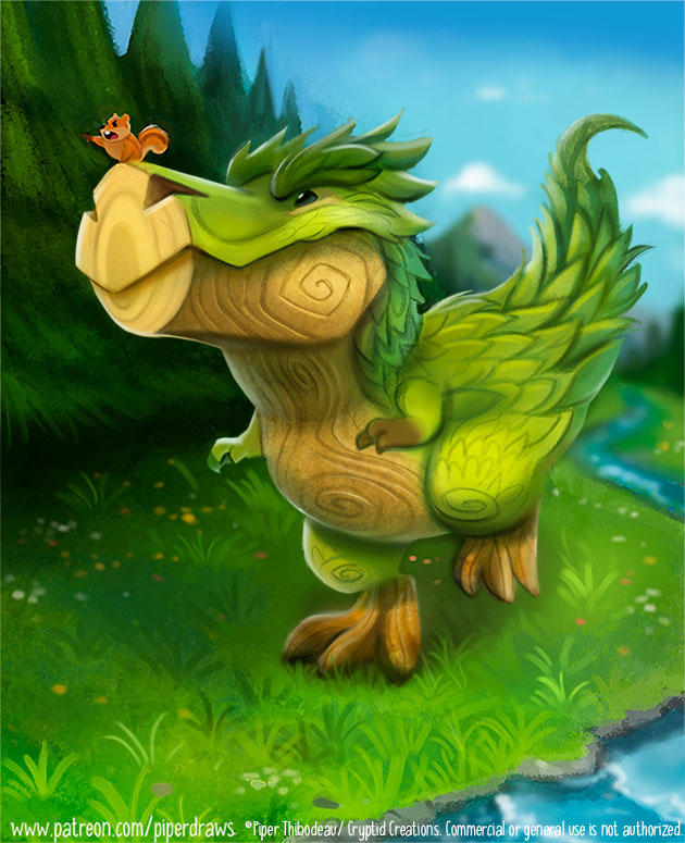 2990. Tree-Rex (Pine) - Final Design by Cryptid-Creations on DeviantArt