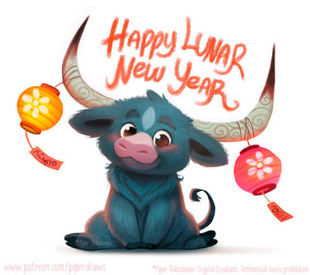 3020. Happy Lunar New Year - Illustration