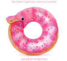 3038. Donut Ouroboros - Illustration