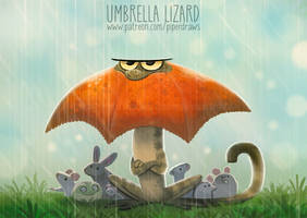 3057. Umbrella Lizard - Word Play