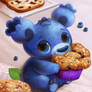 3089. Bluebeary Muffin