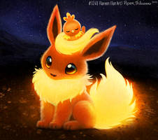 3240. Flareon (Fan Art)