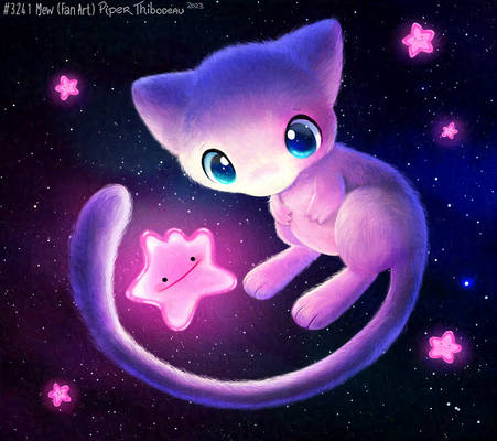 3241. Mew (Fan Art)