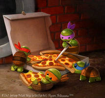 3247. Teenage Mutant Ninja Turtles (Fan Art)