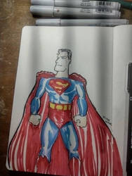 Superman sketch