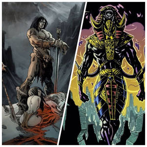 Conan The Barbarian vs Nyalarthotep