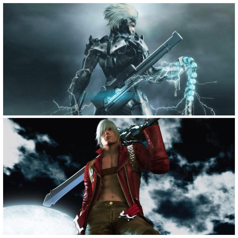 Raiden vs Dante by ShamanThe94th on DeviantArt