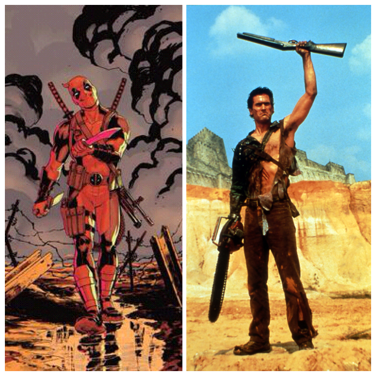 Ash Williams vs Deadpool