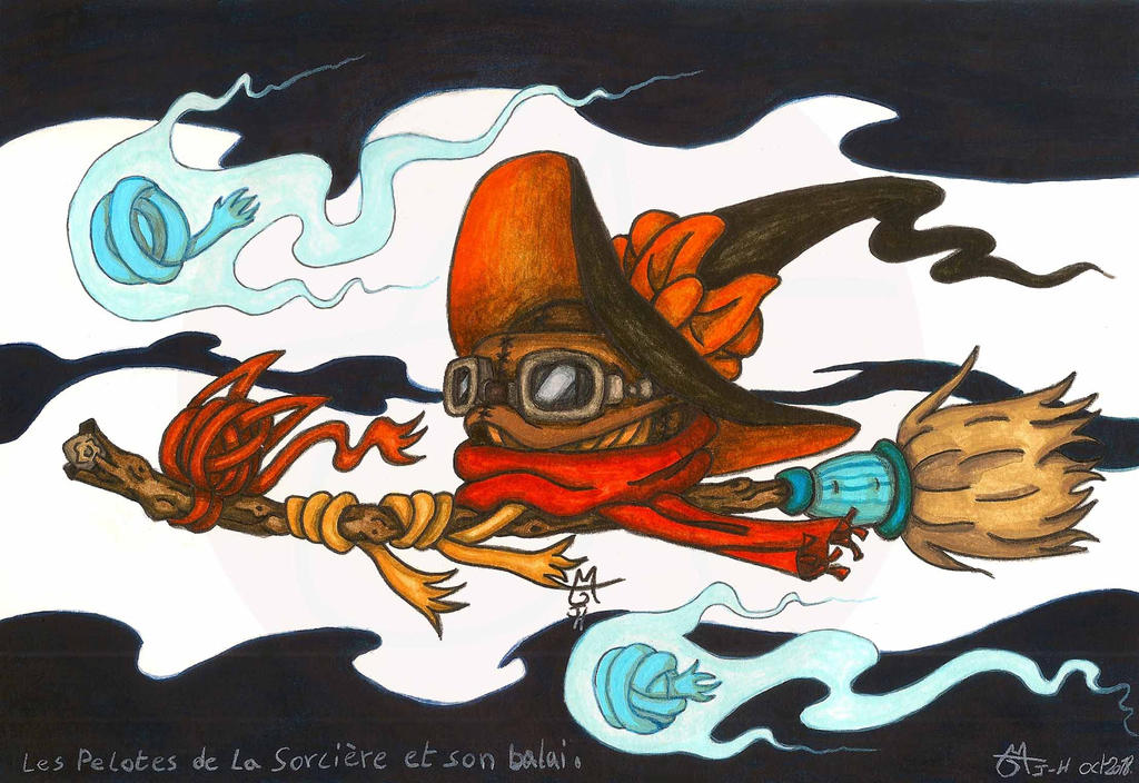 Les Pelotes De La Sorciere Et Son Balai By Jh La Chapeaute On Deviantart Les Pelotes De La Sorciere Et Son Balai By Jh La Chapeaute On Deviantart