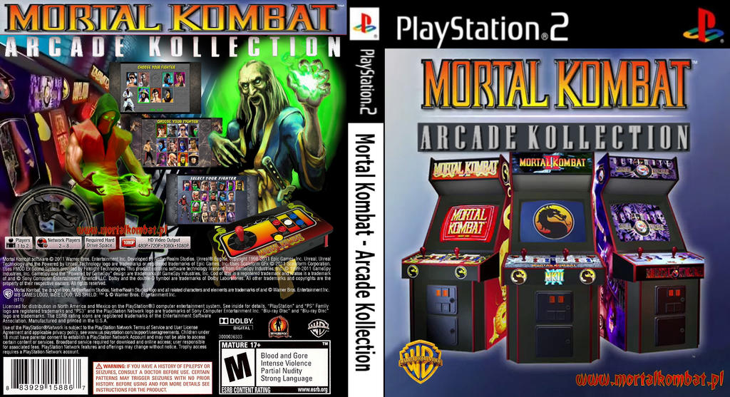 Mortal Kombat Arcade Kollection - via napadovsky_art Mortal Kombat