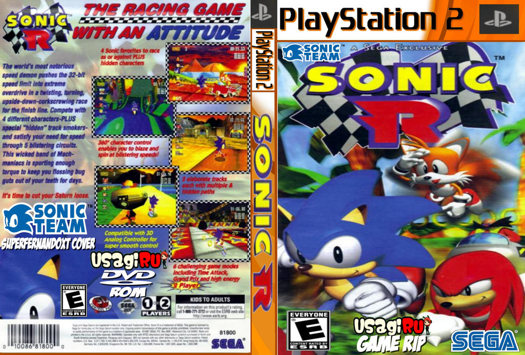 Ps2 Sonic R by SUPERFERNANDOXT on DeviantArt