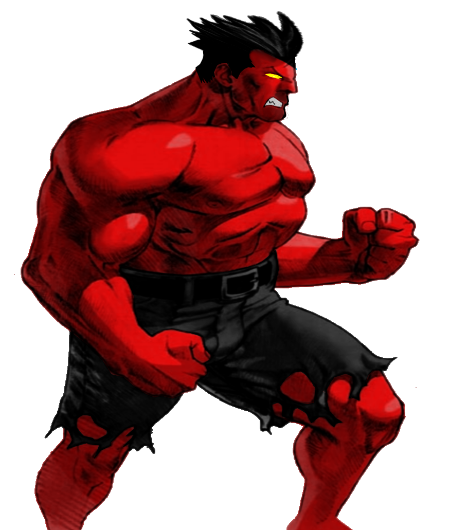 Mvc2 Red Hulk by SUPERFERNANDOXT on DeviantArt