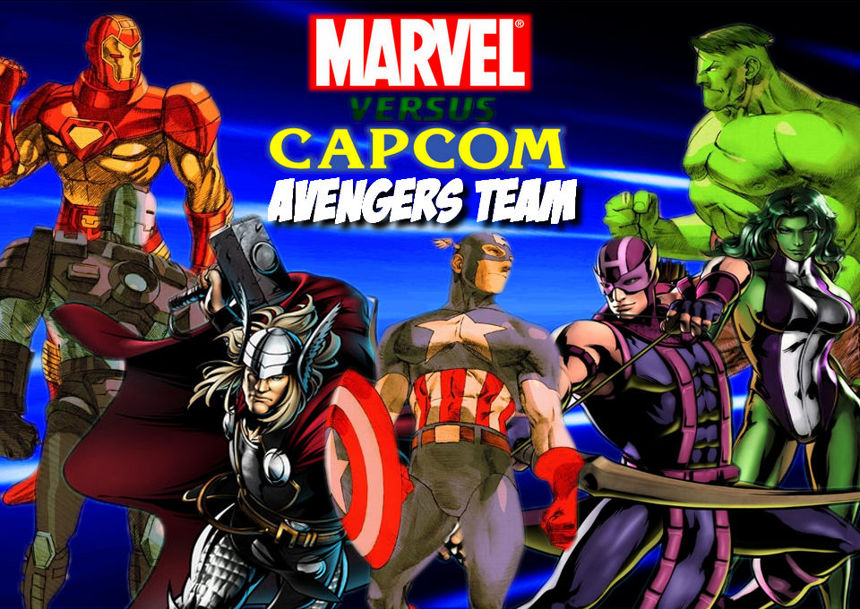 Mvc Avengers Team by SUPERFERNANDOXT on DeviantArt