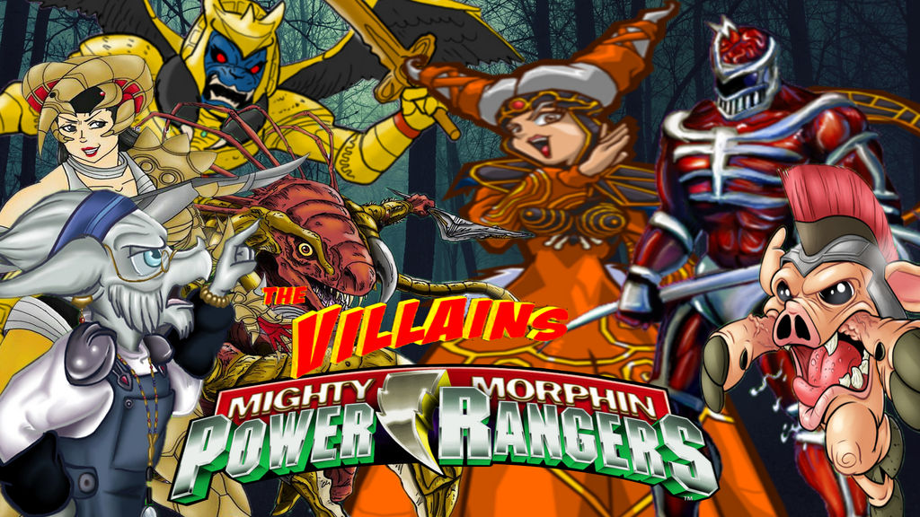 Mighty Morphin Power Rangers The Villains Wallpape by SUPERFERNANDOXT ...