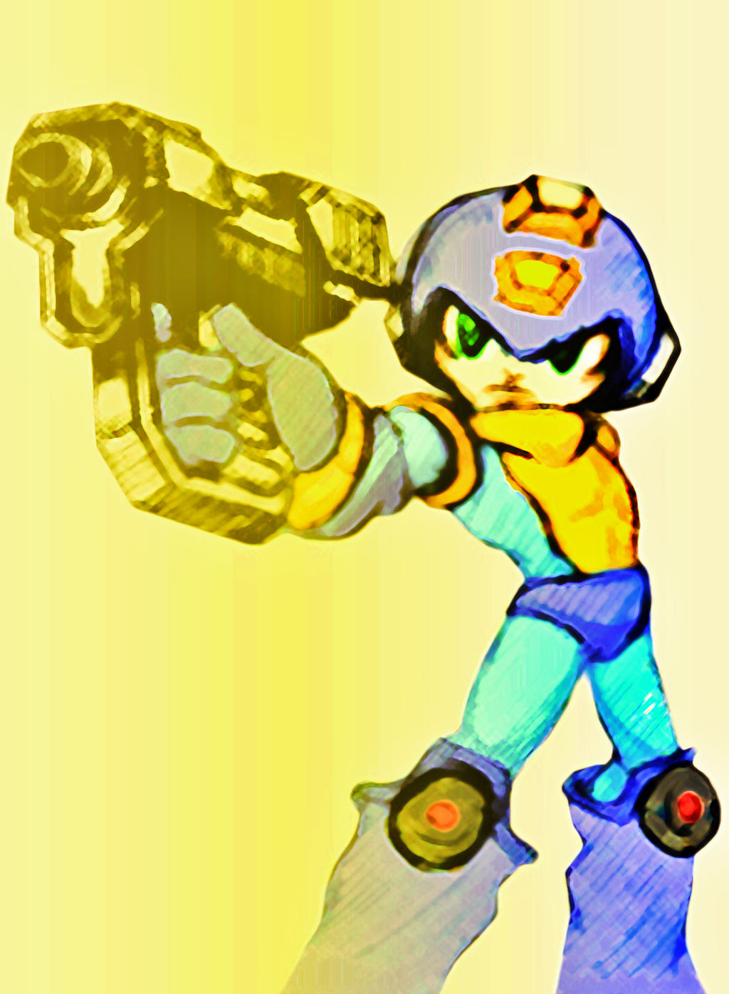 Mvc2 Bad Box Art Megaman by SUPERFERNANDOXT on DeviantArt