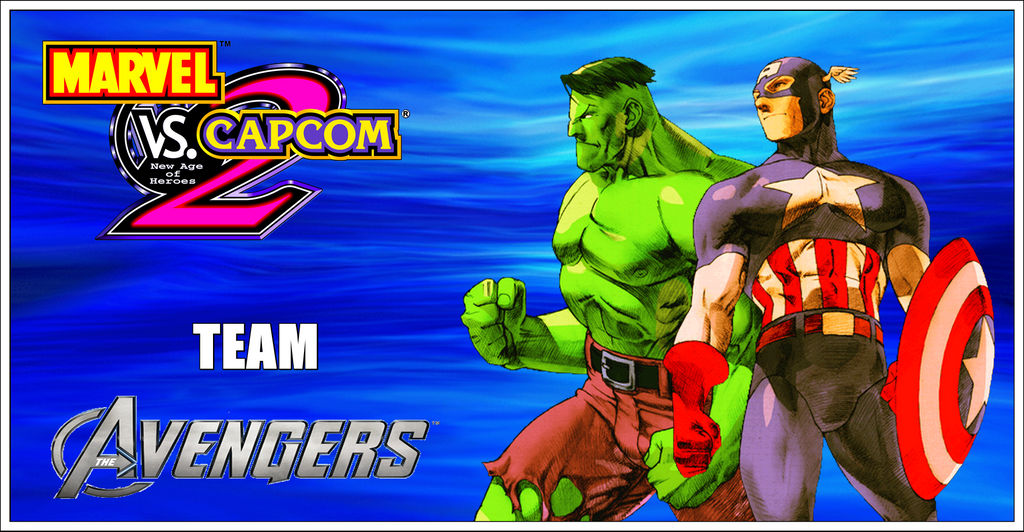 Mvc2 Team Avengers by SUPERFERNANDOXT on DeviantArt