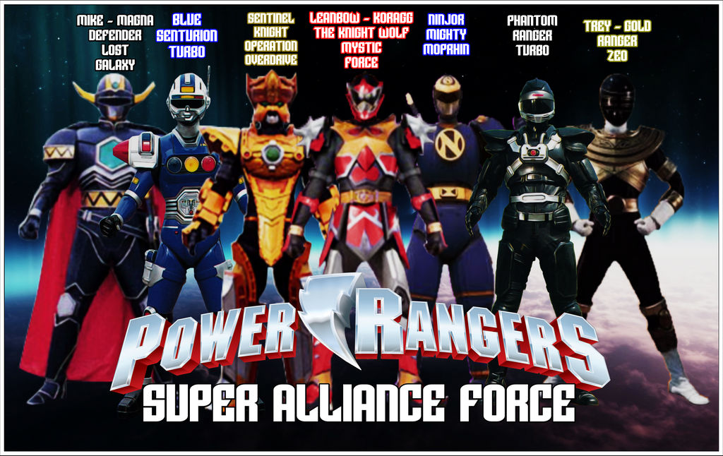 Power Rangers Super Alliance Force by SUPERFERNANDOXT on DeviantArt