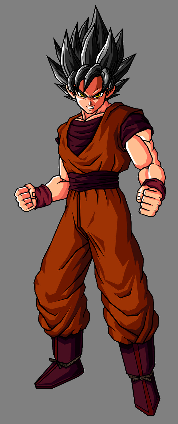 Goku Ikari Form - DBZ BT3 Style by SUPERFERNANDOXT on DeviantArt