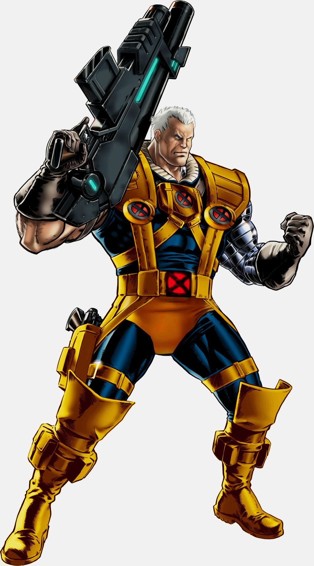 Marvel Avengers Alliance - Cable MVC2 by SUPERFERNANDOXT on DeviantArt