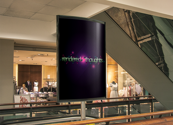 Indoor Shopping Mall Mockup