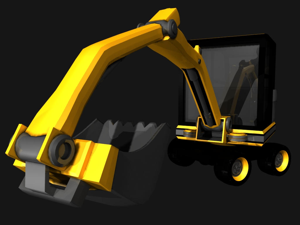 Case Backhoe Deviantart Backhoe Truck by hyper-mustard on DeviantArt