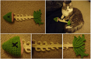 Crochet Little Skelly Fish