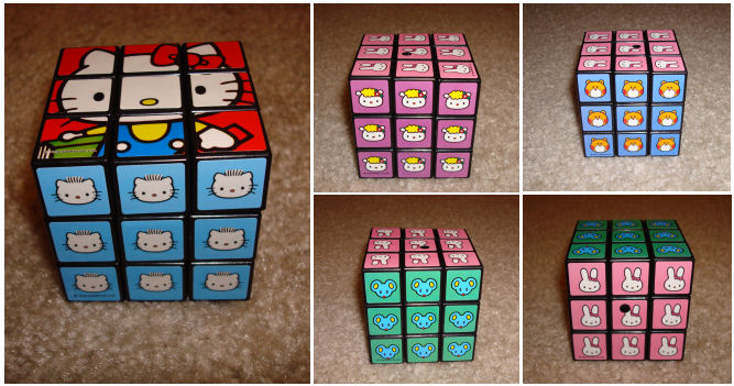 Hello Kitty Rubik's Cube