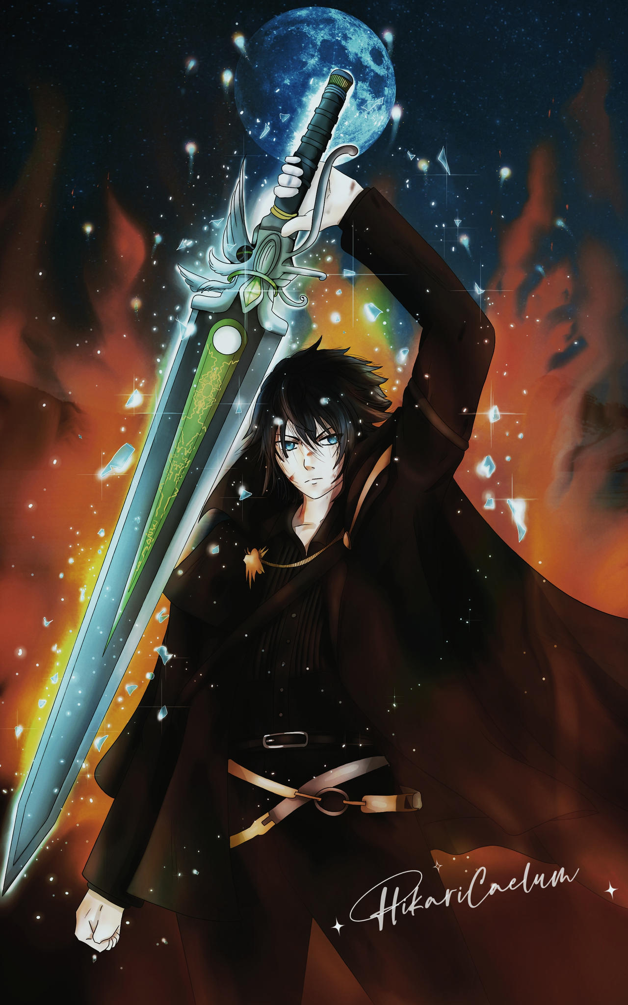 NOCTIS LUCIS CAELUM (FINAL FANTASY XV) by HikariCaelumm on DeviantArt
