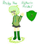 Ricky has Slytherin Pride by ROSESareBLUEinMYBook