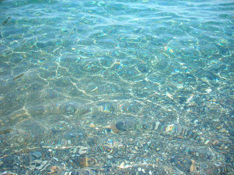 stones underwater