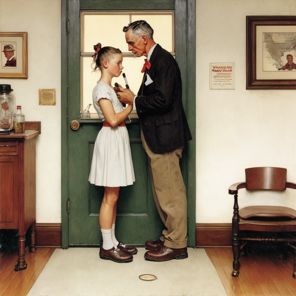 Norman Rockwell Painting 1 By Angolinn On DeviantArt norman-rockwell-painting-1-by-angolinn-on-deviantart