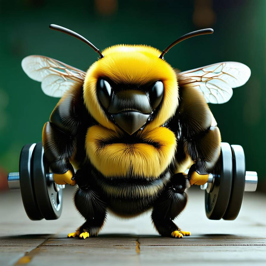 Aria Math Fat Bee Big fat overweight Bumble Bee. 4 by angolinn on DeviantArt