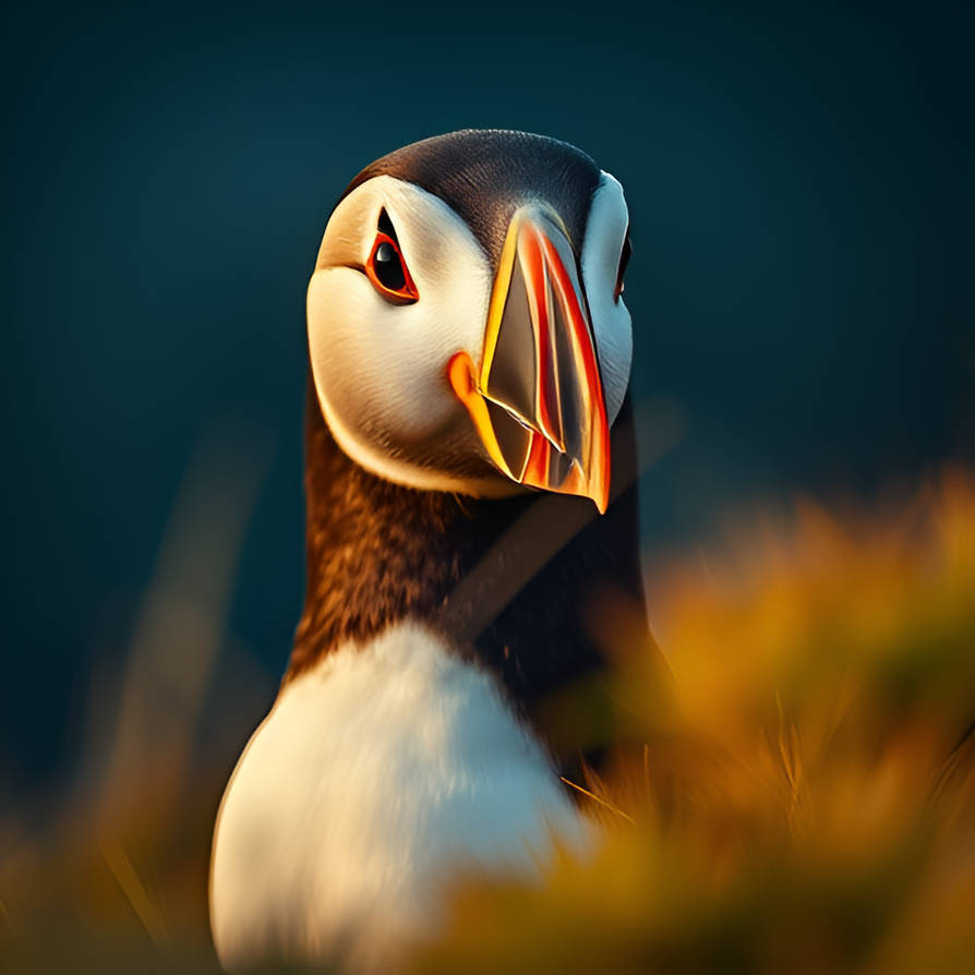 Puffin4 An Atlantic Puffin 4 by angolinn on DeviantArt