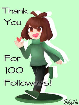 100 Followers on Twitter!! 